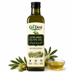Premium Green Olive Oil 1kg– قدرتی زیتون کا روغن