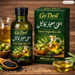 Extra Virgin Olive Oil – اعلیٰ معیار کا زیتون کا تیل